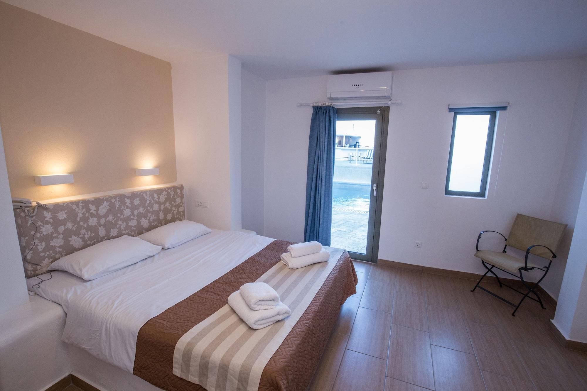 Omiros Hotel Мессария Экстерьер фото