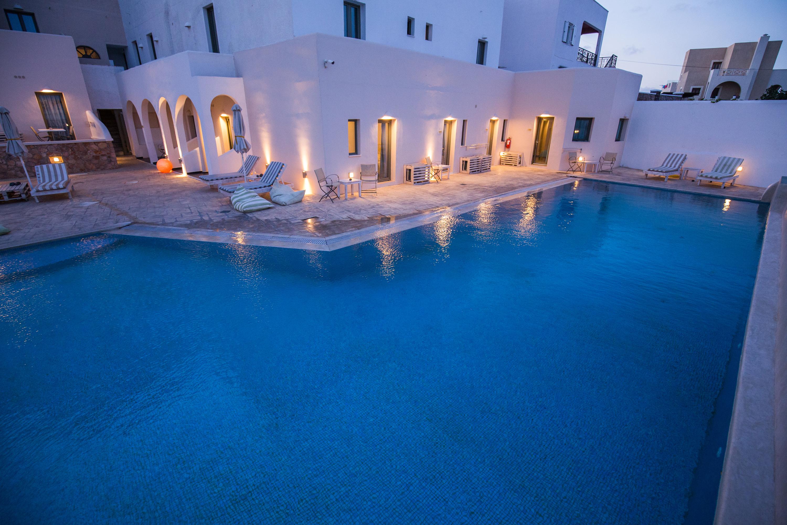 Omiros Hotel Мессария Экстерьер фото