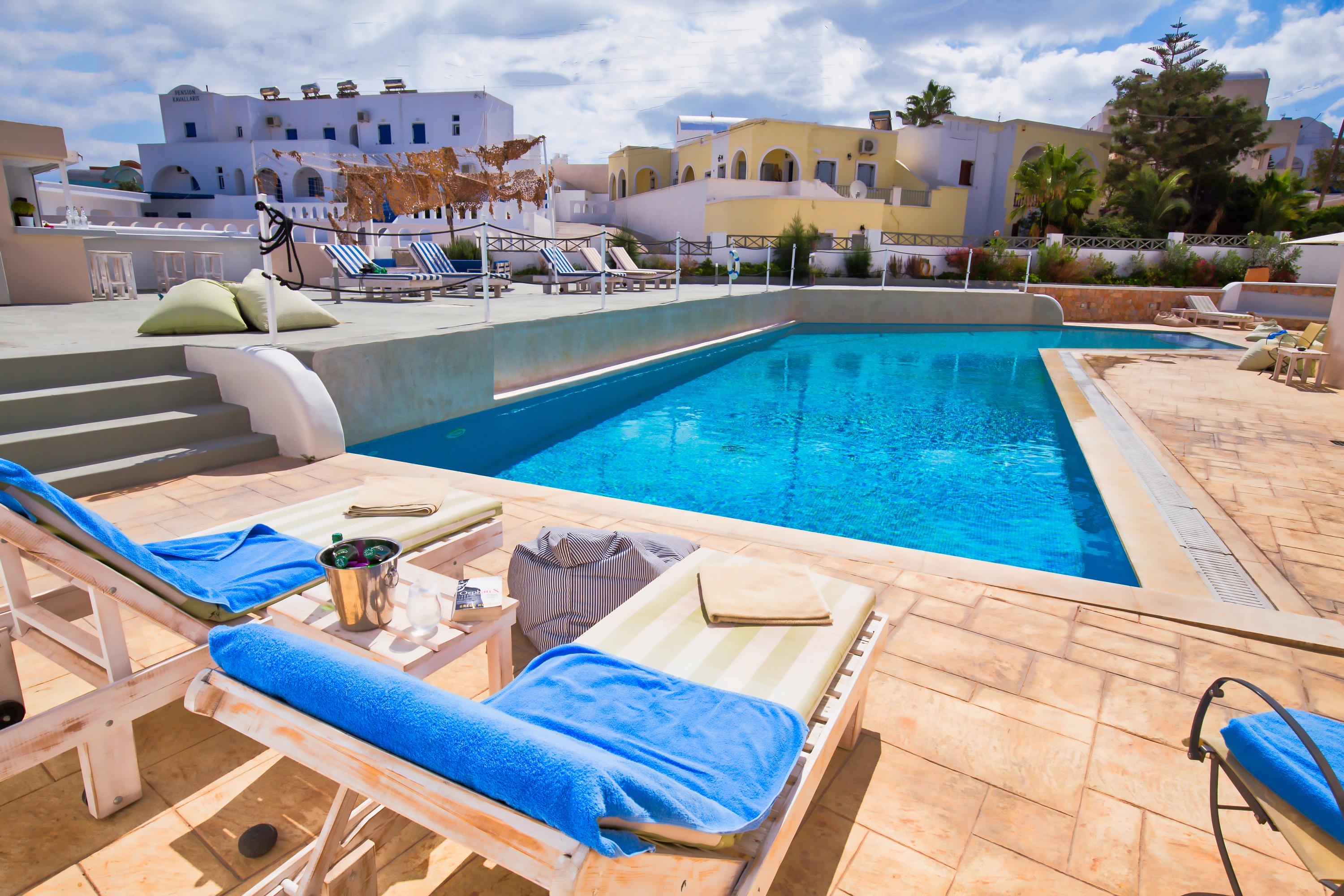 Omiros Hotel Мессария Экстерьер фото