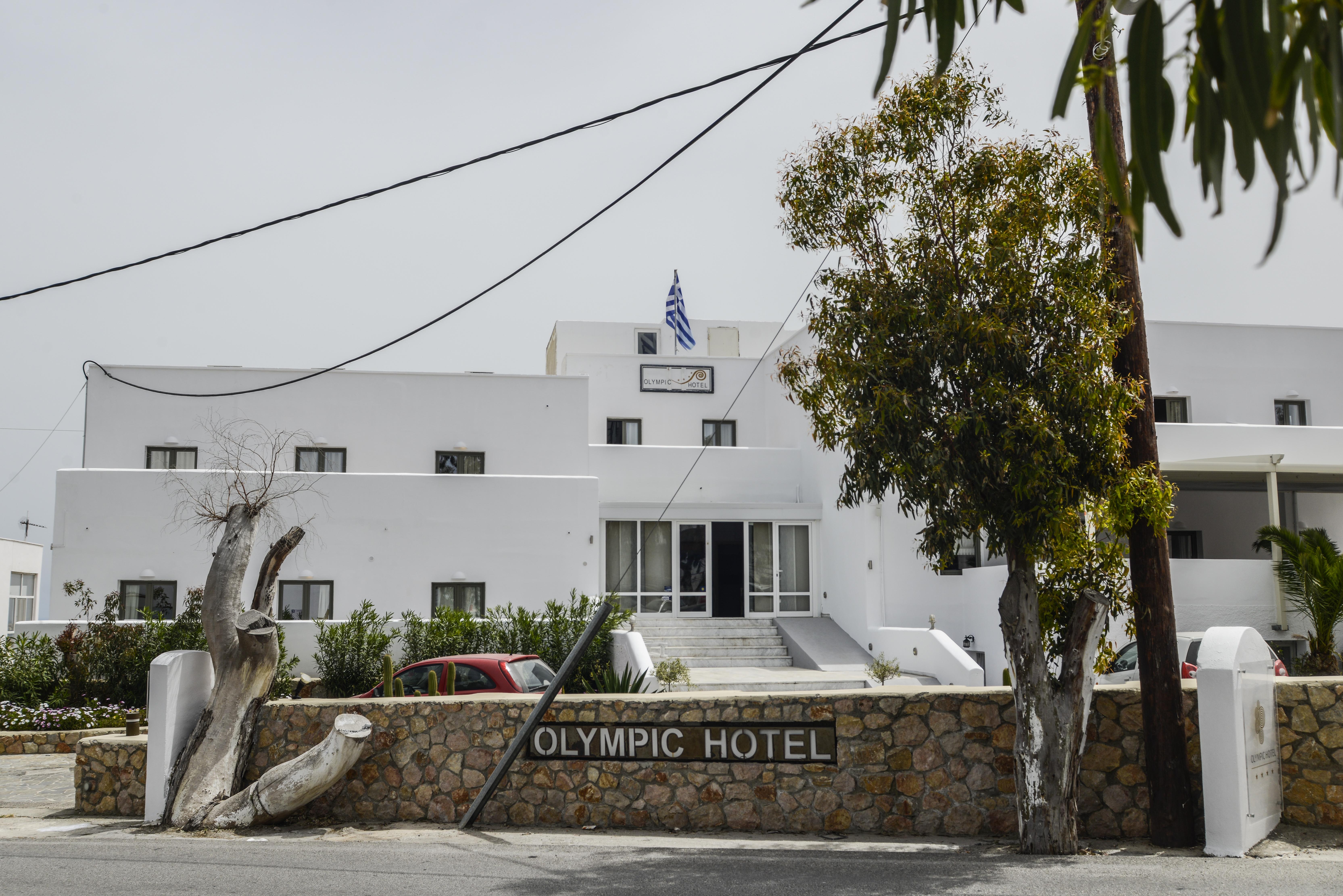 Omiros Hotel Мессария Экстерьер фото